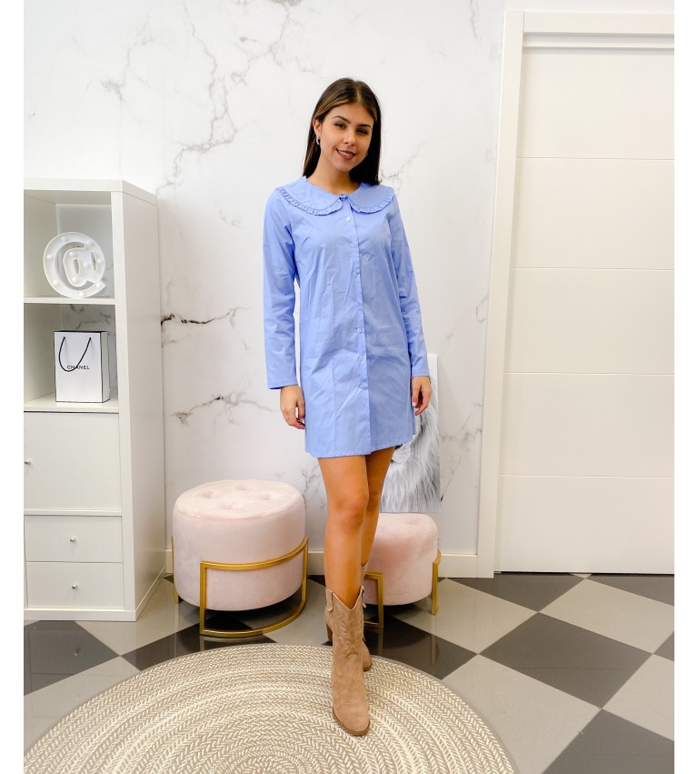 Vestido cuello bebé