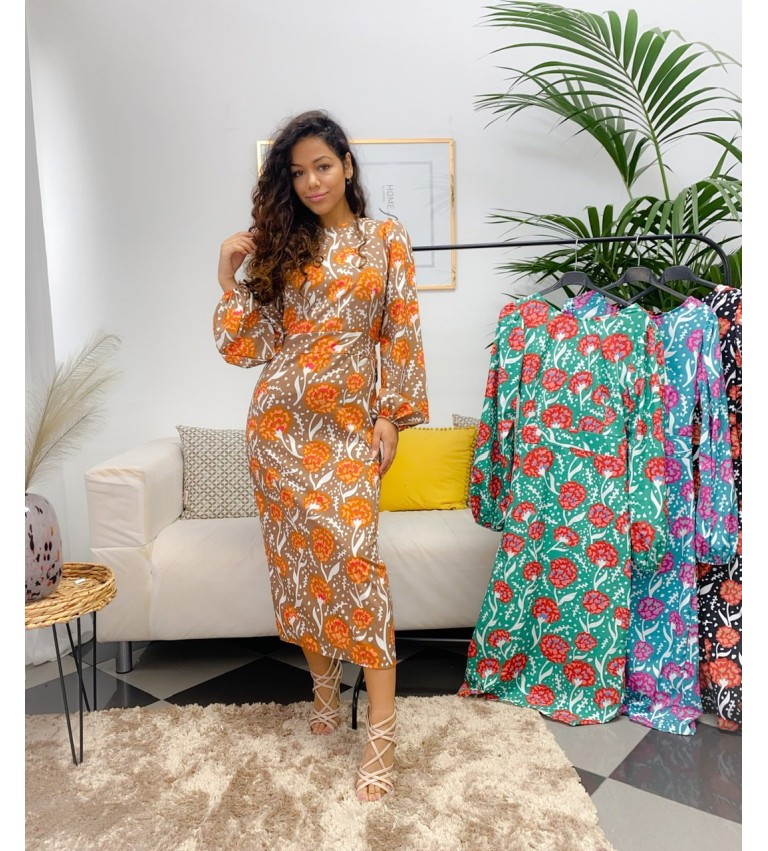 Vestido atado espalda