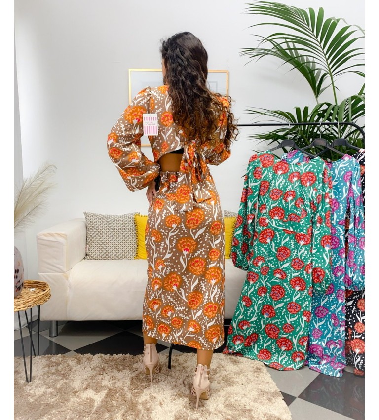 Vestido atado espalda