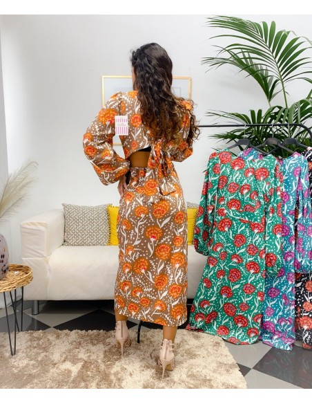 Vestido atado espalda