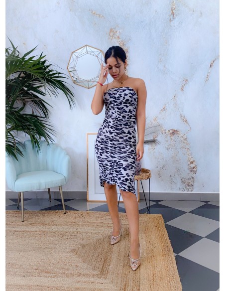 Vestido/ falda fruncido