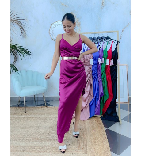 Vestido satinado