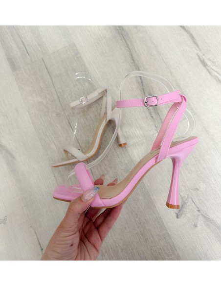 Calzado pink & beige