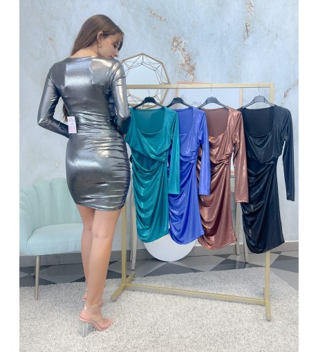 Vestido metalizado 2
