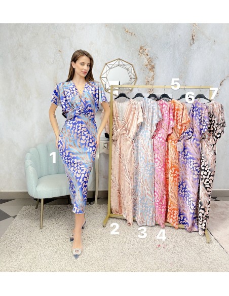 Vestido cóctel print