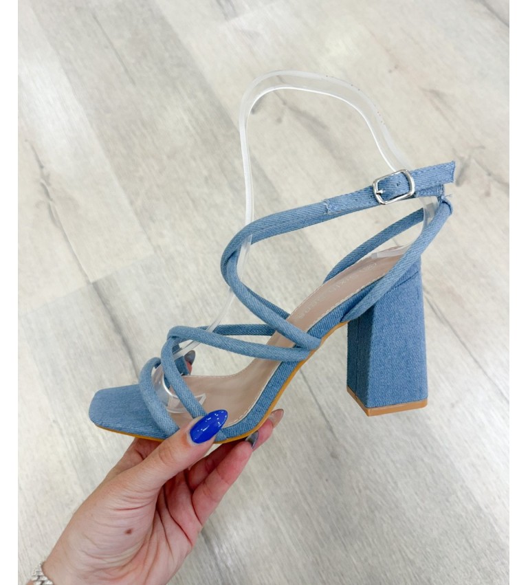 Sandalia jeans