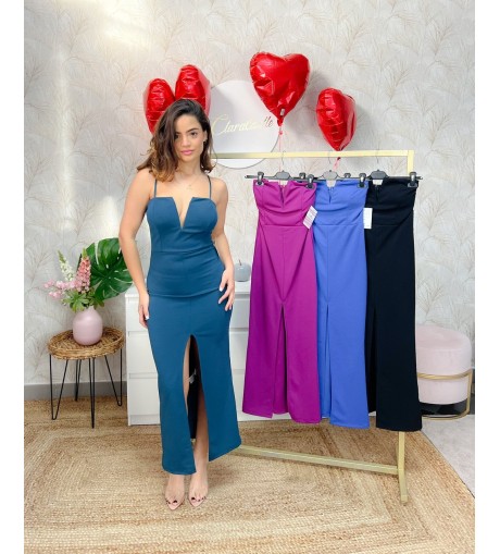 Vestido escote uve 2