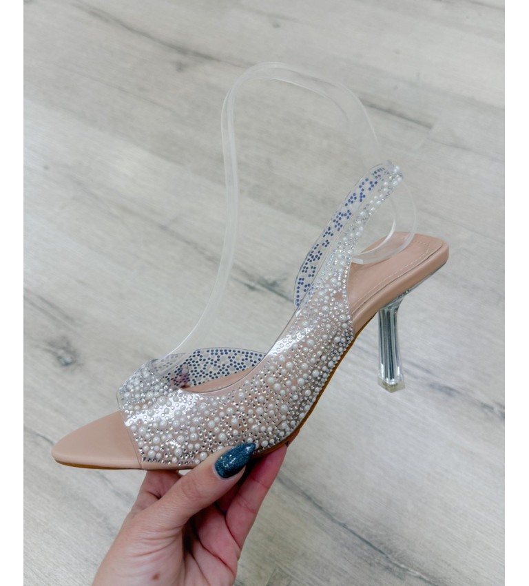 Sandalia piedras joya