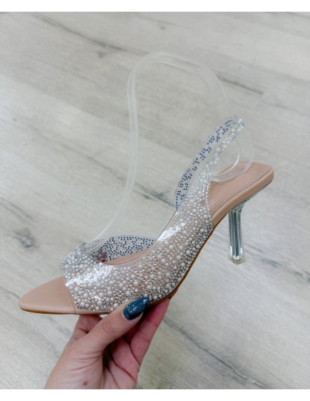 Sandalia piedras joya