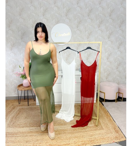 Vestido bajo transparencia 2