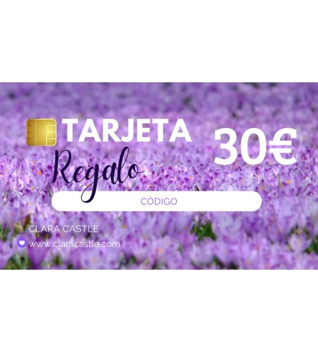 TARJETA REGALO 30€