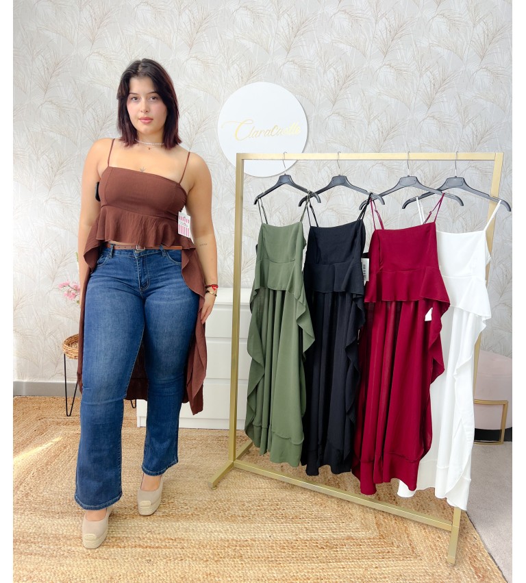 Top asimétrico volante