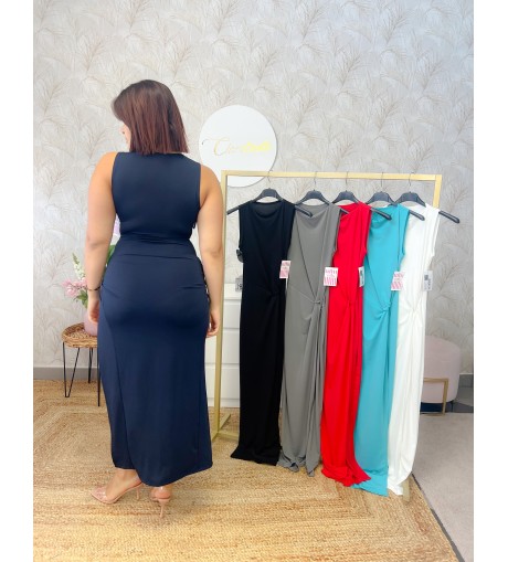 Vestido nudo lateral 2