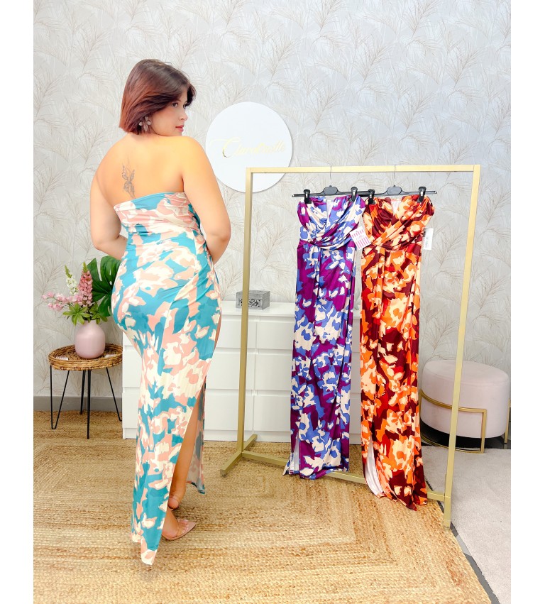 Vestido escote corazón