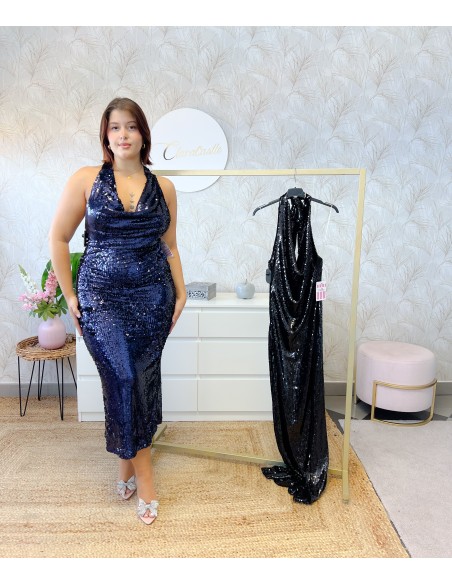 Vestido lentejuela buche