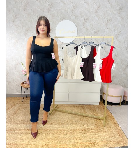 Top peplum