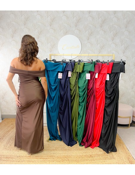 Vestido escote romántico