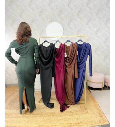 Vestido escote buche 2