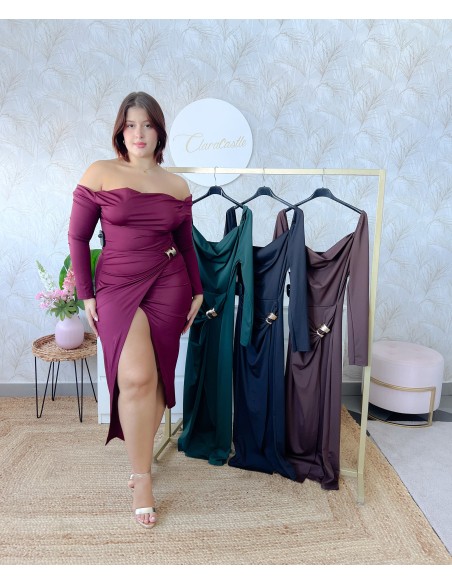 Vestido escote romántico