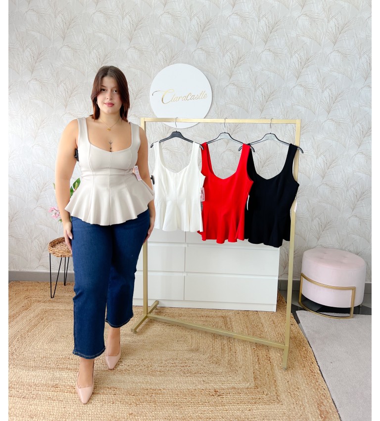 Top peplum