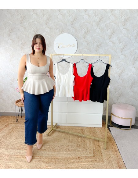 Top peplum