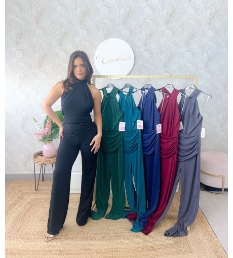 Mono drapeado halter 2