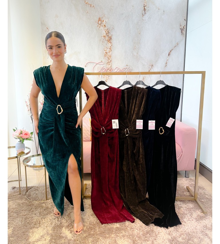 Vestido terciopelo