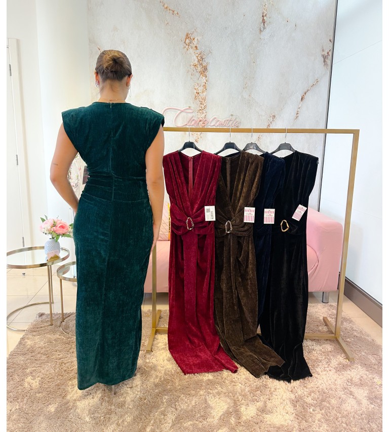 Vestido terciopelo
