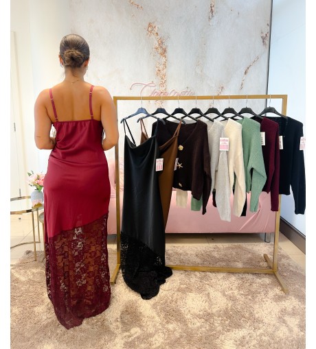 Vestido lencero asimétrico 2