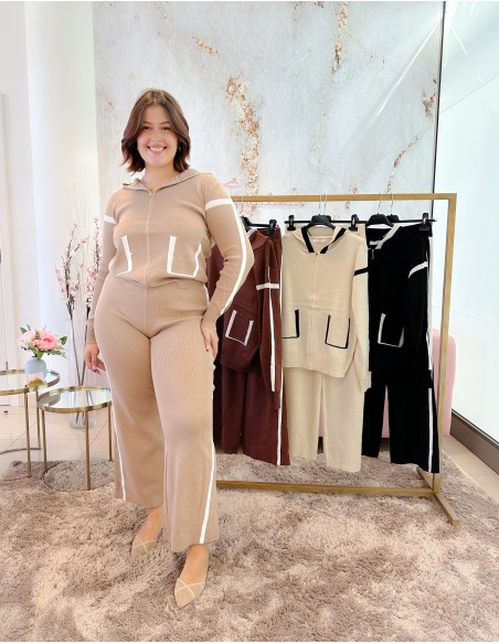 Conjunto punto bicolor