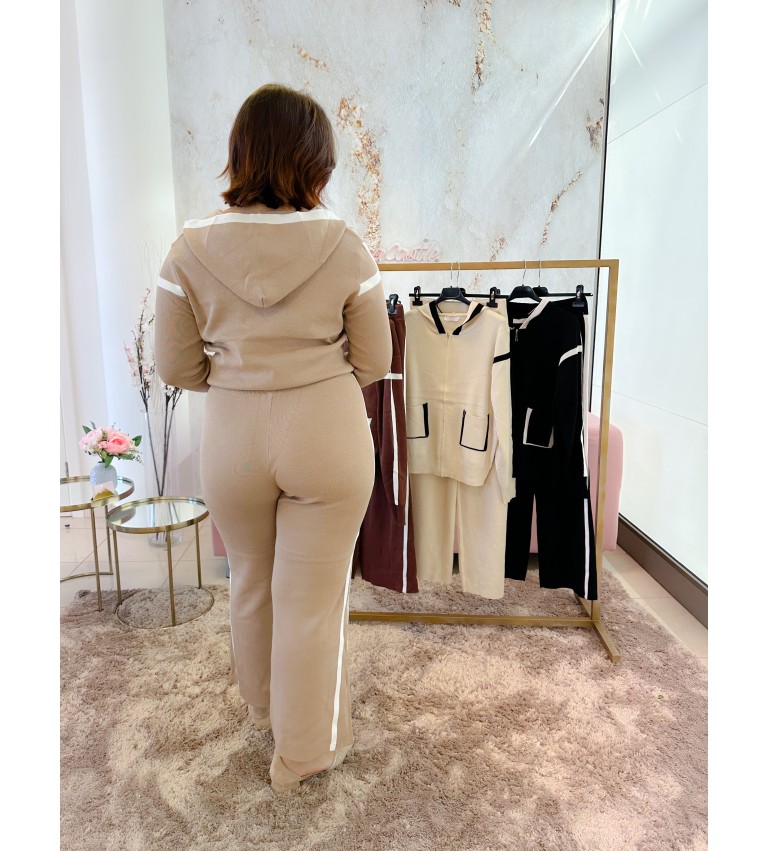 Conjunto punto bicolor