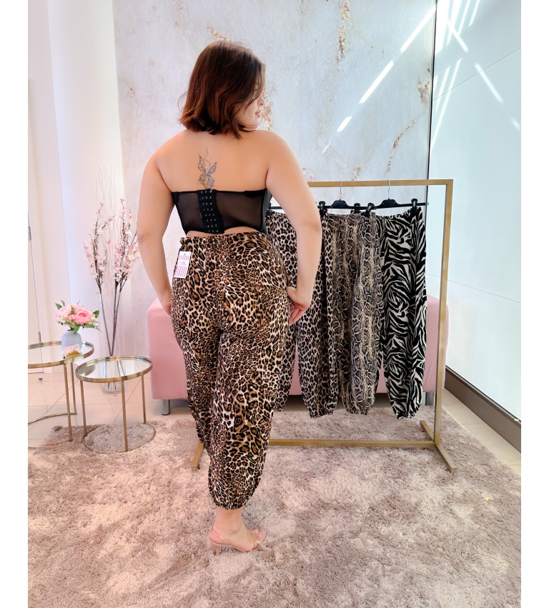 Pantalón animal print