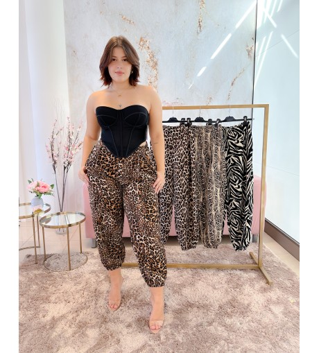 Pantalón animal print