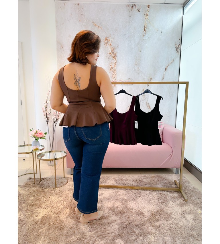 Top peplum