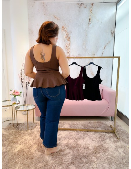 Top peplum