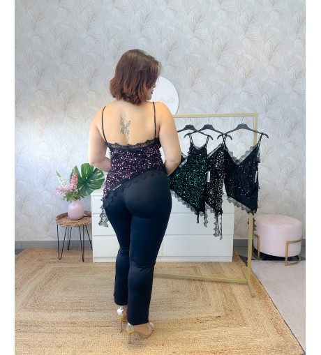 Blusa lencera terciopelo 2