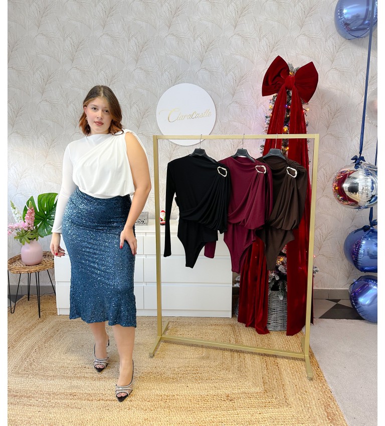 Body asimétrico crep