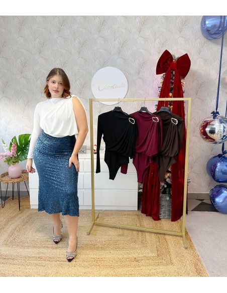 Body asimétrico crep