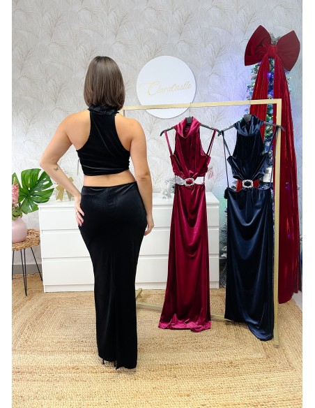 Vestido terciopelo joya