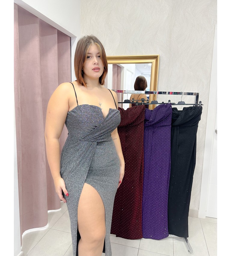Vestido lurex