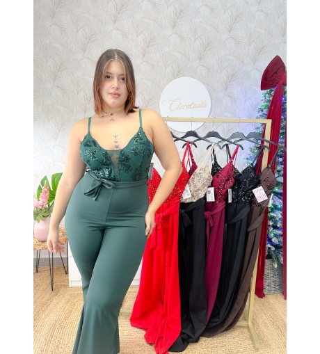 Mono combi lentejuela asilla 2