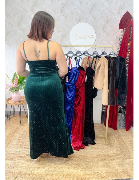 Vestido tachas asilla