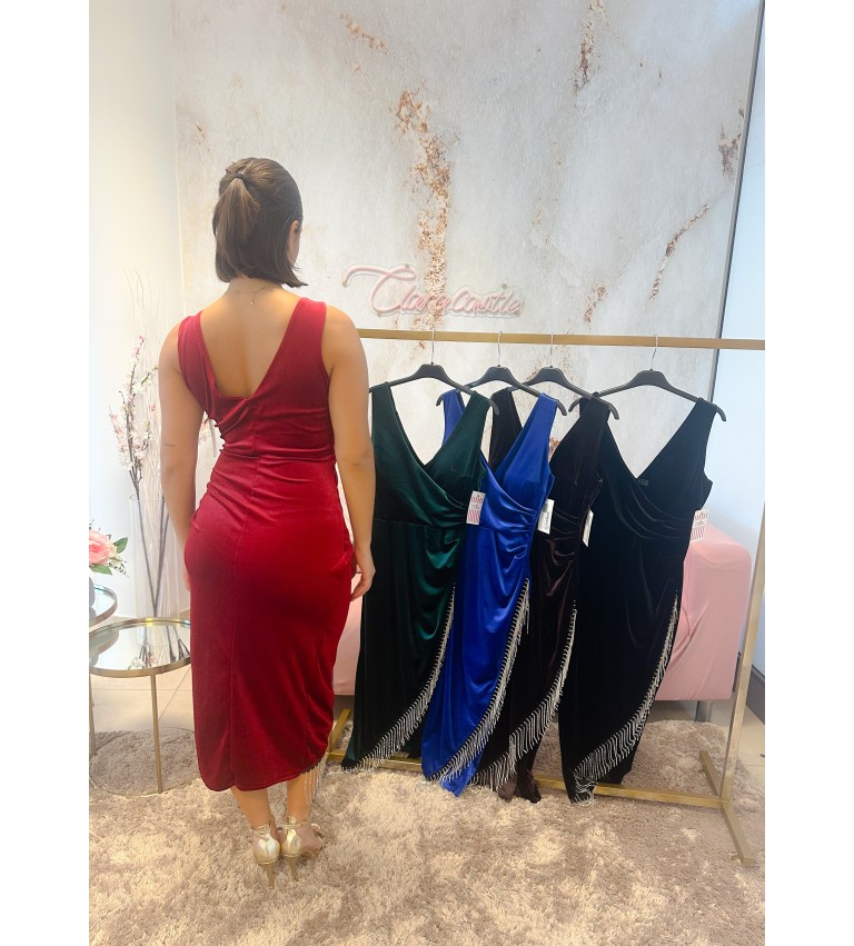 Vestido terciopelo joya