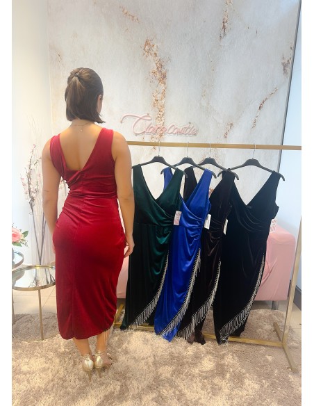Vestido terciopelo joya