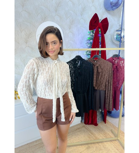 Monoshort combi encaje 2