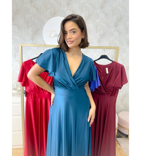 Vestido manga volante 2