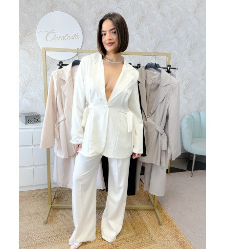 Conjunto americana lazos + pantalón 2