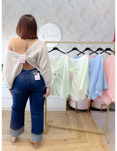 Jersey nudo reversible