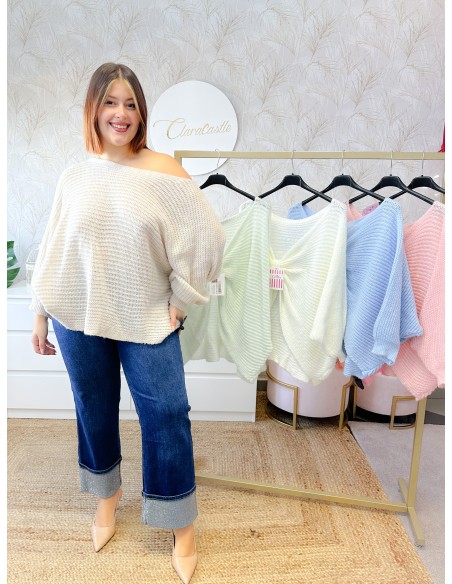 Jersey nudo reversible