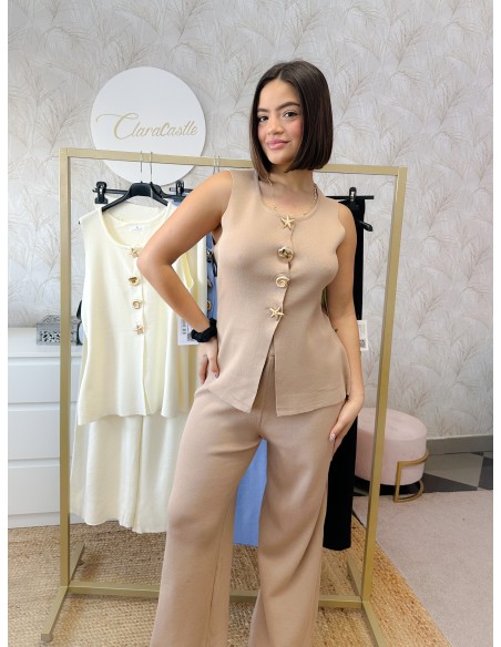 Conjunto detalle dorado